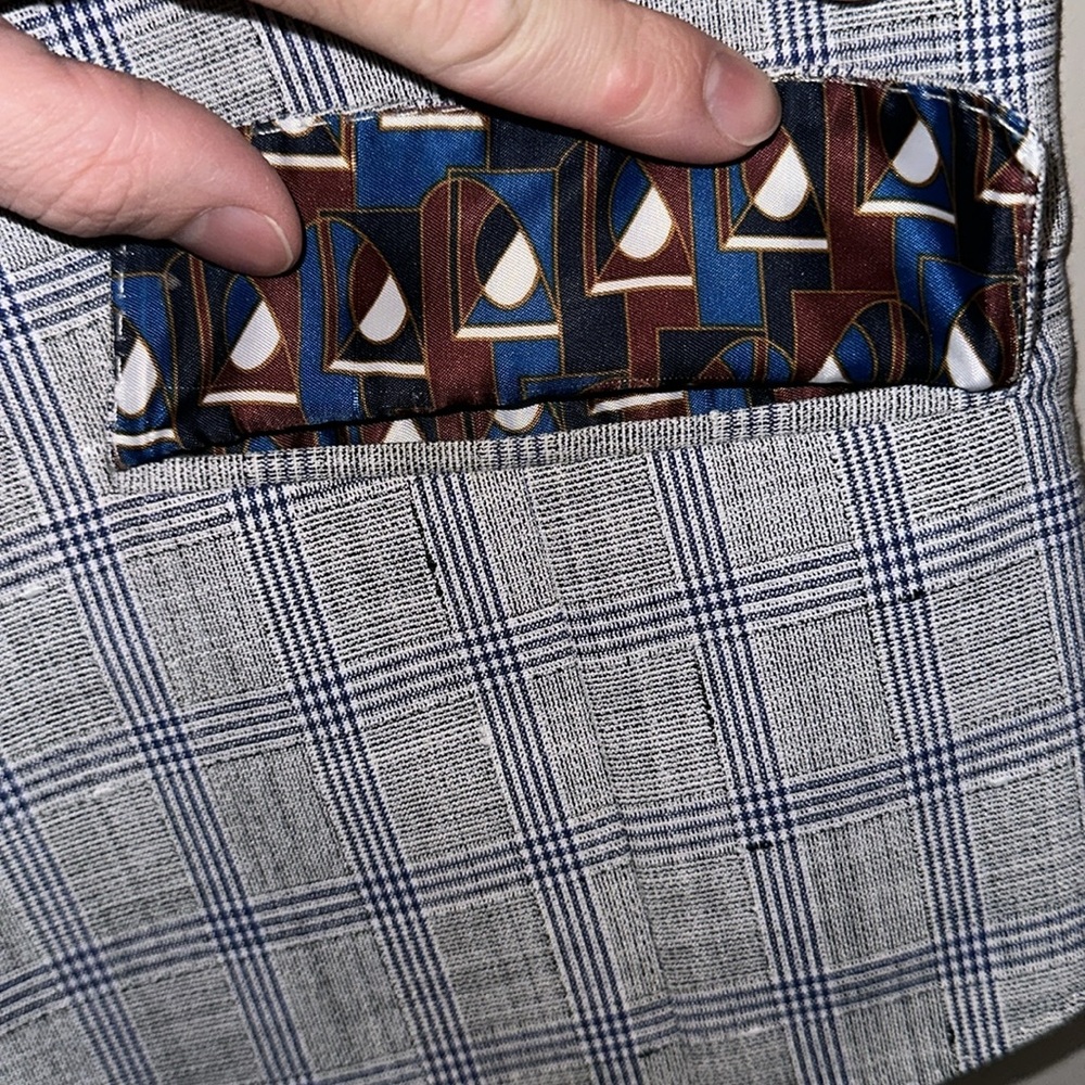 Murano Double Breasted Peak Lapels Vest Suit Seperate - Picture 3 of 5